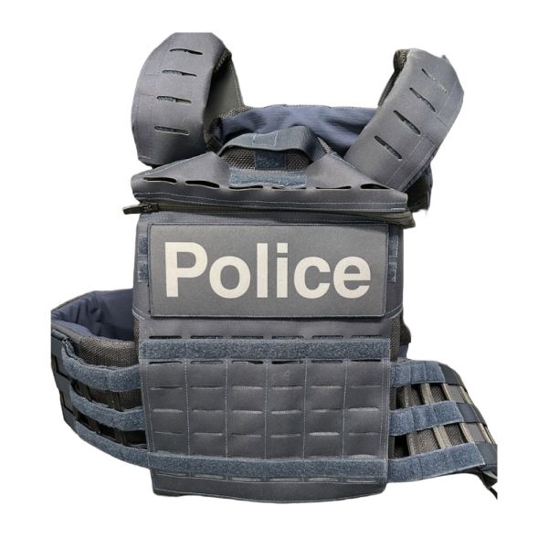 Police Tactical Velcro Vest Patches Australian Made