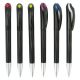Black Twist Action Pen, with Highlight