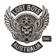 Custom Biker Back Patches for Jackets & Vests