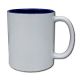 Dark Blue Inner Colour Sublimation Mugs (11oz)