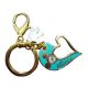 Metal Heart Key Ring