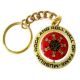 Metal Key Ring with Spinning Centre