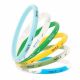 Narrow Silicone Bangle Wristband