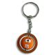 Spinning Metal and PVC Key Ring