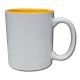 Yellow Inner Colour Sublimation Mugs (11oz)