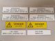 electrical labels and tags