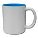 Light Blue Inner Colour Sublimation Mugs (11oz)