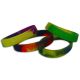 Multicolour Swirl Silicone Wristbands