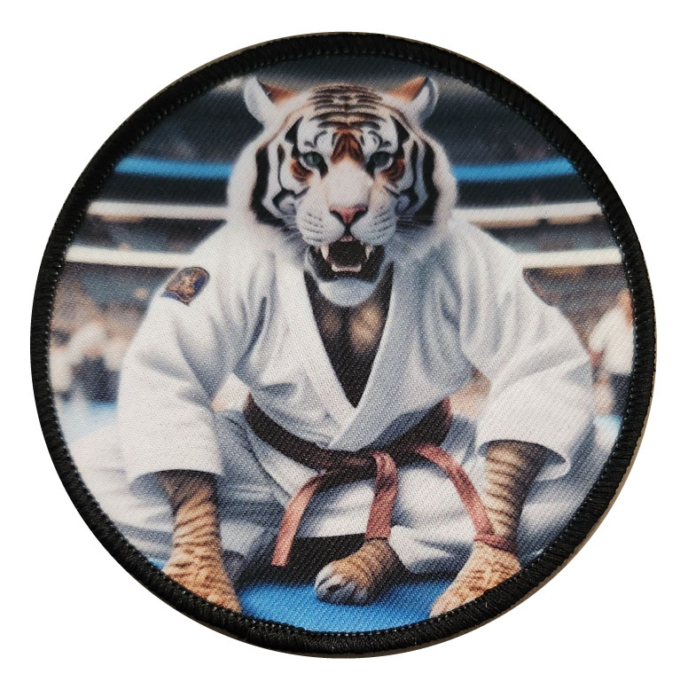 Martial arts printed patches